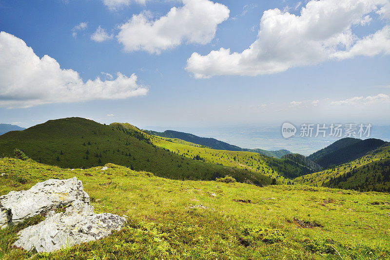 Stara Planina山景。保加利亚